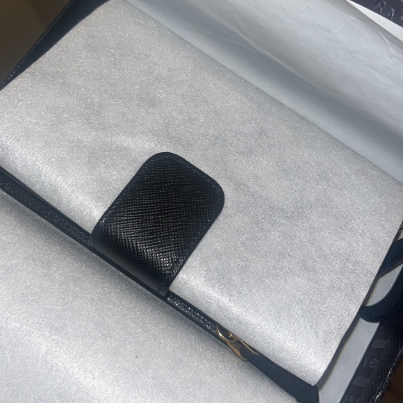 Prada. Small Saffiano Leather Wallet